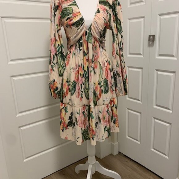 Pleated Dress - Picture 1 of 8
